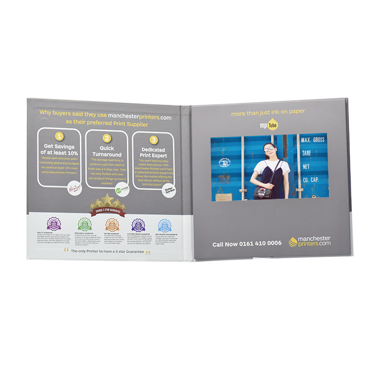 Digital lcd screen video brochures lcd books video booklet 10 inch 7 inch 5 inch 4.3 inch 2.4 inch