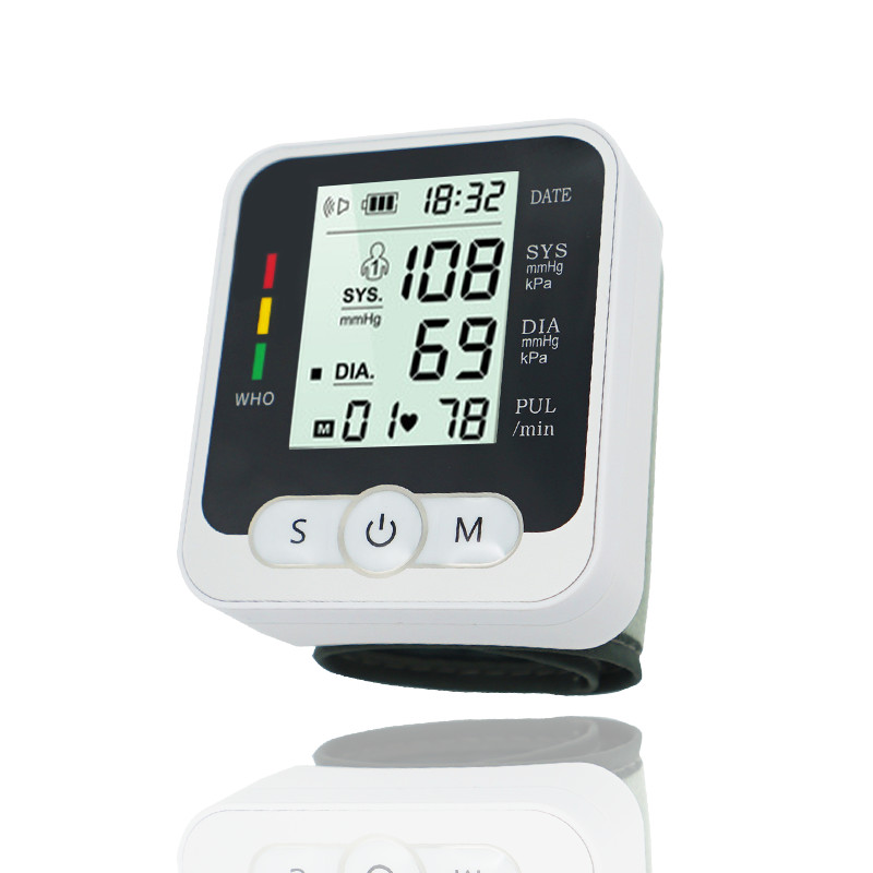 FSC Smart Heart Automatic Blood Pressure Wrist BP Monitor Oscillograph Model