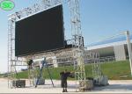 Flexible P4.81 Full Color Hanging LED Display , Rental Thin Exhibition Led