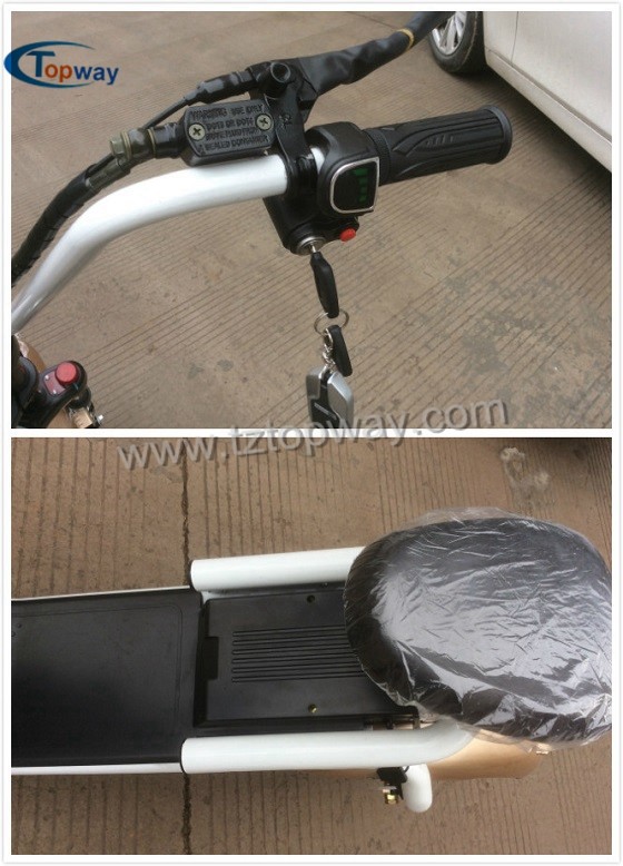 2017 popular electric scooter with big wheels fashion citycoco