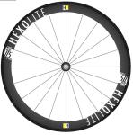 White Paper Road Bike Rim Decals Vivid Patterns Indoor Or Outdoor Use
