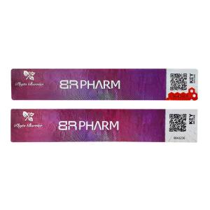 Wholesale Adhesive QR Code Label Security Trademark Custom Sticker Printing from china suppliers