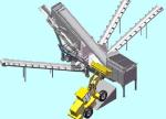 ZSW 9638 Mobile Crusher Station YG938E69 150t H River Pebble Mobile crusher,