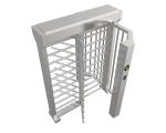 Pedestrian Bidirectional Full Height Turnstile Gate RFID Card / Fingerprint