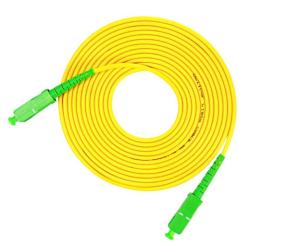 Wholesale 0.9 2.0 3.0mm LSZH Fiber Optic Patch Cable SC / APC Simplex SM Low Insertion Loss from china suppliers