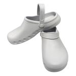 White Different Size Sterile Cleanroom EVA Slipper Non Slip