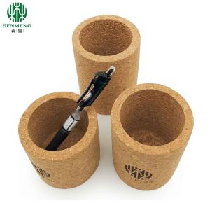 Wholesale Eco Cork Pen Holder Desk Organizer for Sustainable and Eco-Friendly Office Supplies from china suppliers