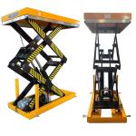 4000kg 1700mmx1200mm Heavy Duty Scissor Lift Tables Max Height 2050mm
