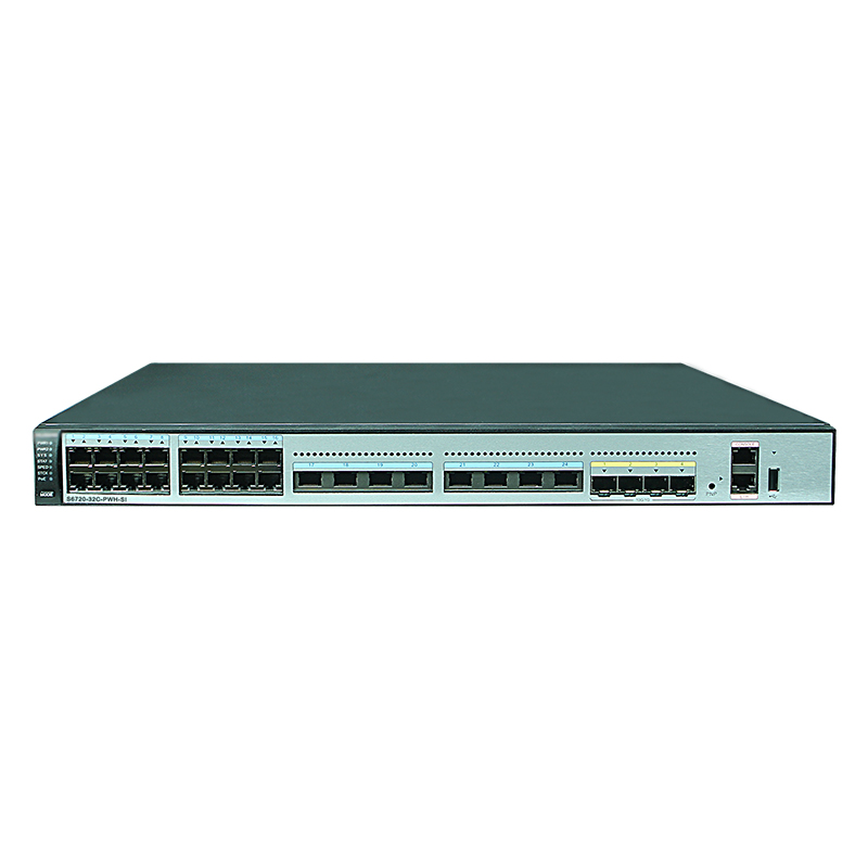 24 Ports S6730S-S24X6Q-A Ethernet Switch from for Full-Duplex Half-Duplex Communication