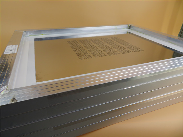 Stainless Steel Shim 0.12mm PCB SMT Stencil 520x420mm Aluminum Fame