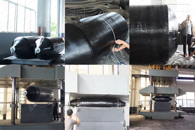 3.3*6.5M Floating Foam Fender Wear Resistant PU Foam Filled Fender