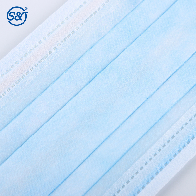 factory civilian grade non woven 3 ply face mask non-woven disposable 3ply face mask