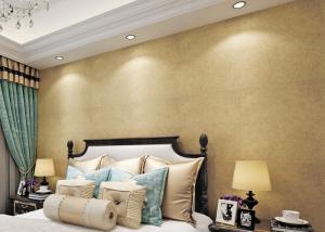 Wholesale Gold Multifilament Nonwoven Water Resistant Wallpaper / Strippable Wall Paper from china suppliers