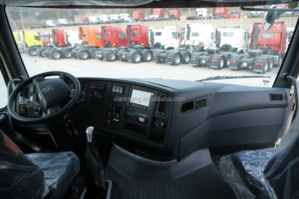2017-2024 Year Used Howo NX Tractor Trucks 371 380 400 Horsepower 6x4 10 Wheels Trailer Truck Head with 2 Passengers