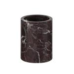 Purple Marble Bathroom Accessories Set Round Marble Hand Soap Dispenser White
