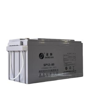 Wholesale Sacred Sun Rechargeable Lead Acid Battery 12V80Ah for UPS Power and Solar Energy Storage from china suppliers