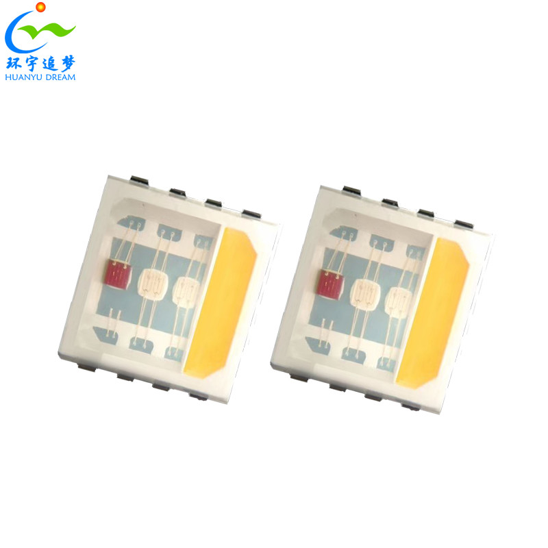 4W High Power Multi Color SMD LED 5054 4 In 1 Red Green Blue White