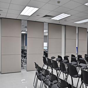 Wholesale Custom Color Aluminum Fame Sound Proof 65 Mm Louvered 80 Mm Acoustic Partition Walls For Exhibition Room from china suppliers