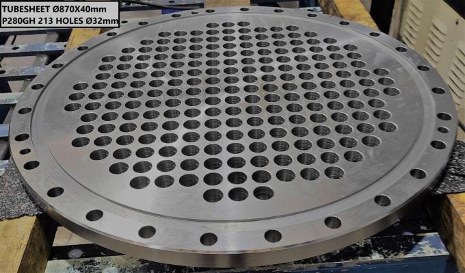 Gr5 Heat Exchanger Titanium Equipment Forged Titanium Tube Sheet ASTM B265 0