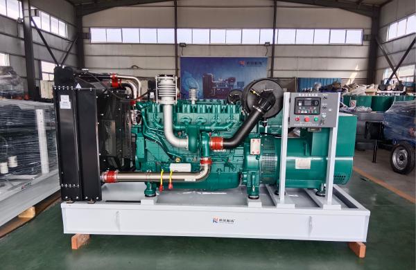 Low Fuel Consumption Water Cooled Generator 30kW-1000kW Power Output 500 Kva Dg