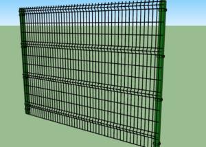 Wholesale 1.8m Height Vinyl Coated Welded Wire Fence Panels 4.0 / 5.0 / 6.0mm Wire Diameter from china suppliers
