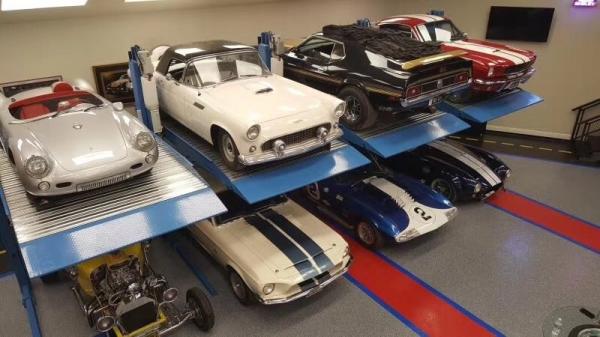 2 Post Car Parking Car Vehicle Lift Auto Storage Car Parking System 2.3T 2.7T 3