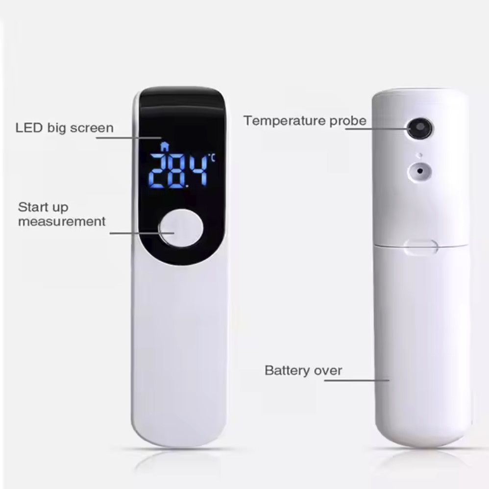 LCD Display Infrared Forehead Thermometer For Body Temperature Measurement
