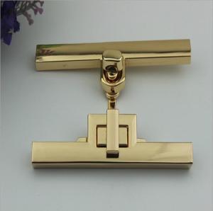 Wholesale Fashion wild light gold 2 style purse twist lock turn lock fastener from china suppliers