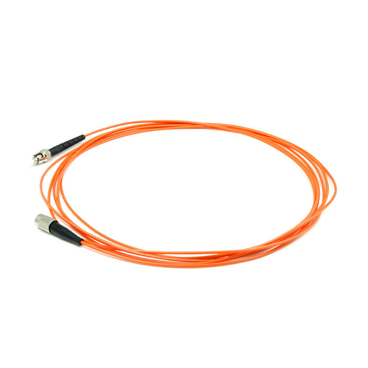 Mutilmode Simplex Fiber Optic Patch Cord FC ST , 0.9mm / 2.0mm / 3.0mm Diameter
