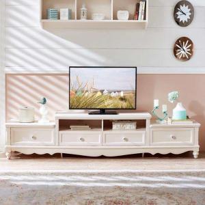 Wholesale Fashionable Wood Corner TV Cabinet , Elegant Design TV Stand Wooden Furniture from china suppliers