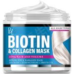 Biotin And Collagen 300ml Natural Hair Mask For Dry Damaged Hair