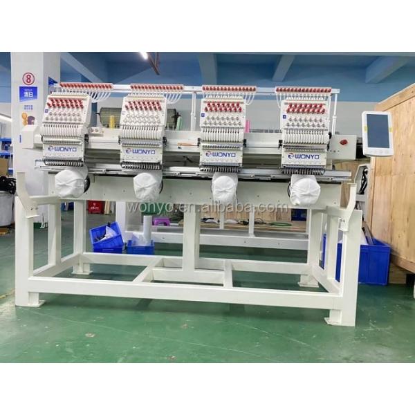 High Precision Computer Barudan Embroidery Machine / 4 Heads Embroidery Machine