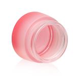Round Shape Cosmetic Bottle Set Hyaluronic Acid Glass Skincare