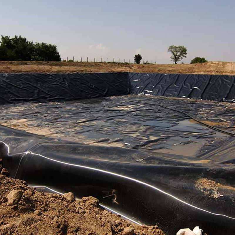 Agricultural Geomembrane Pond Liner 1mm Waterproof HDPE Landfill Geomembrane Pond Liner 0.75mm 1.5mm Pond Liner