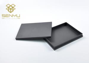 Wholesale Black Kraft Paper Box Packaging with 1200g Cardboard Base Lid Gift Packing from china suppliers