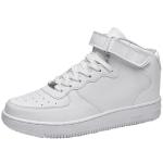 Anti Slippery Low Top Black Leather Casual Sneakers With TPR Bottom
