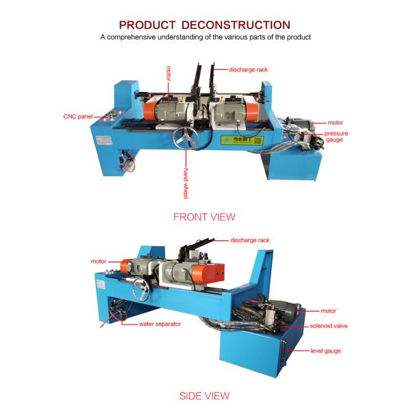 Hoist Machine for Round bar and Round Pipe Chamfer Machine