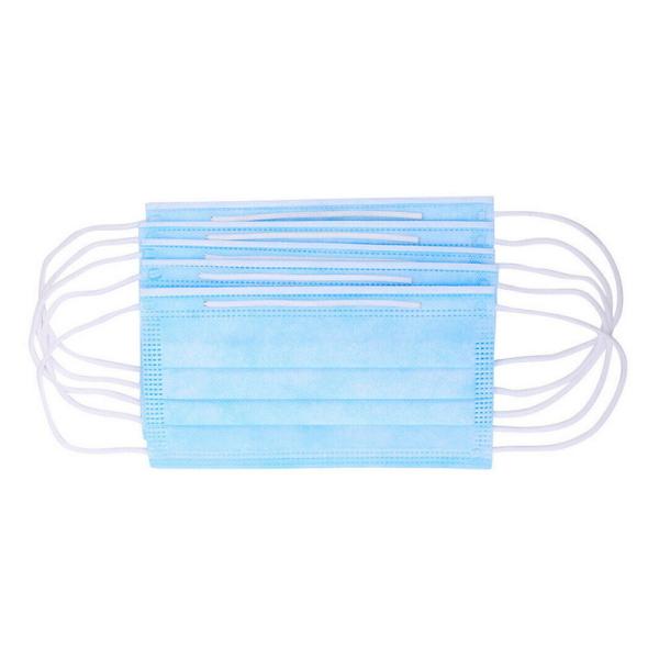 CE approval BFE 95% 3 ply disposable earloop medical surgical face mask for
