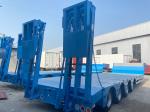 4 Axle 120 Ton/150 Tons Heavy Duty Gooseneck Low Loader/Lowbed/Lowboy Low Bed