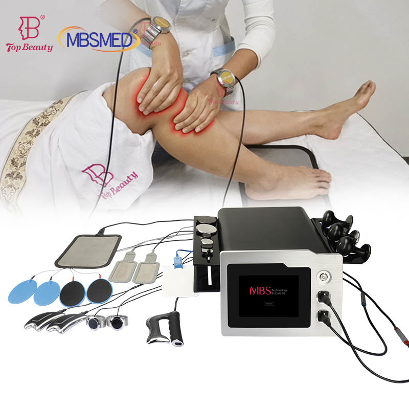Fast Delivery 3 In 1 Therapia Diatermia Indiba RET CET RF 448khz Tecar Therapy Physiotherapy Tecar Machine