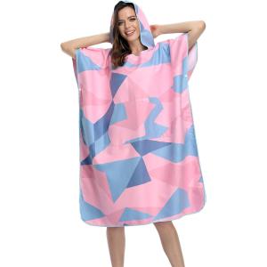 Wholesale Luxury Muslin Hooded Sand Free Kids Robe Poncho Beach Towels from china suppliers