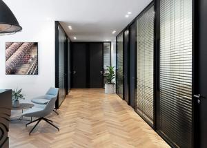 Wholesale Modern Office Commercial Glass Partitions Aluminum Interior Glass Wall Partition from china suppliers