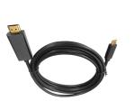 Nickel Plated 4K 60HZ 16FT 5M USB C To HDMI 2.0 Cable