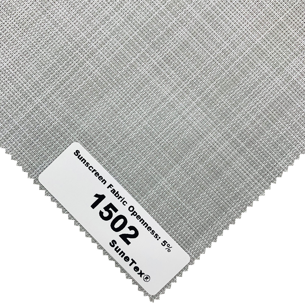 5% Openness Sunlight Solar Screen Shades Fabrics For Window Treatment