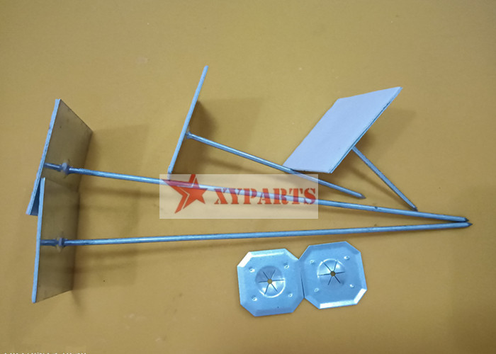 Fasteners Galvanized Self Stick Insulation Pin Nails For Havc Ductwork
