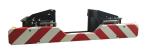 1800*850*350mm Aluminum Crash Cushion Attenuator