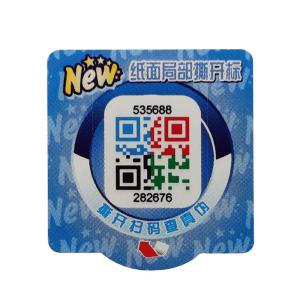 Wholesale Glossy Plastic Label Sticker Anti Counterfeiting Multi Purpose Label ODM from china suppliers