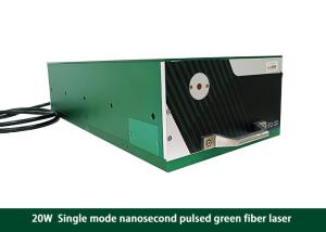 Wholesale 20W Green Fiber Laser Single Mode Nanosecond Pulsed For Solar Photovoltaic Industry from china suppliers