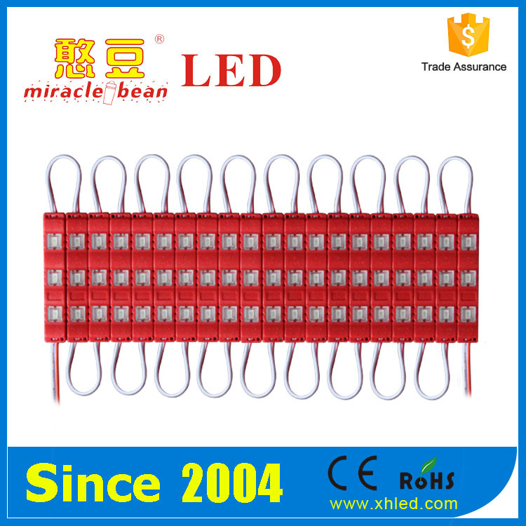 Red Epistar 30mm Outdoor LED Point Light 5730 LED Sign Module 100LM/W
