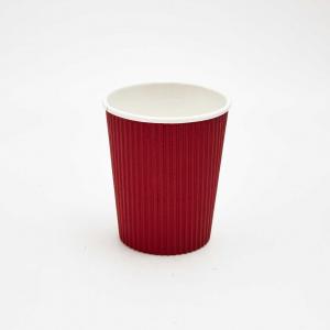 Wholesale Disposable Hot Coffee Take Away Cup 12oz Ripple Wall Paper from china suppliers